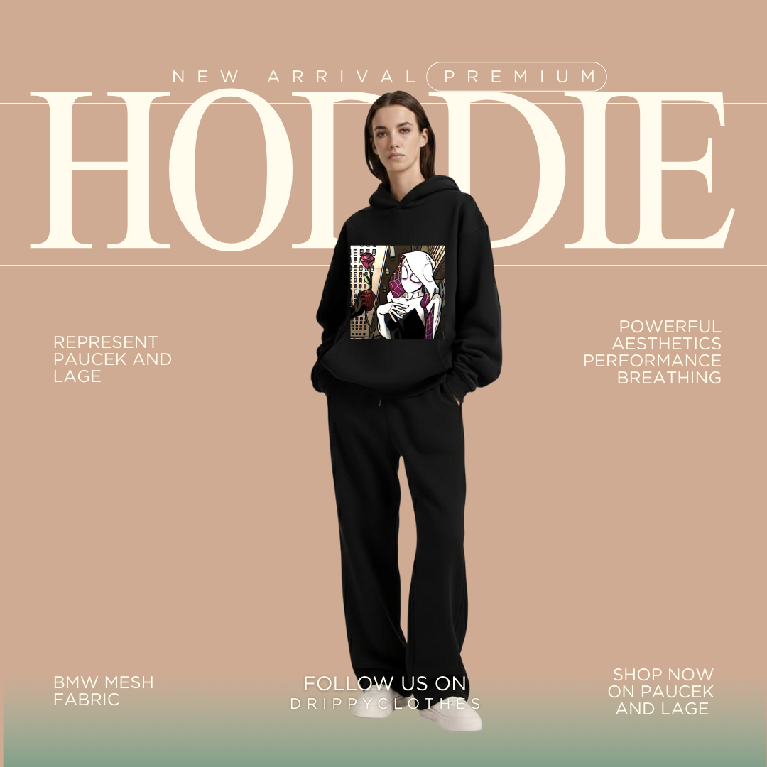 🕸️ Spider-Man Couple Hoodie | Matching Marvel Lovers Hoodie 🕷️