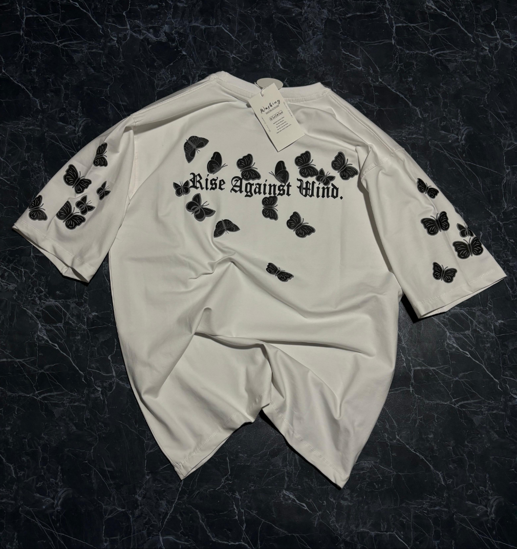 Butterfly oversized t shirt
