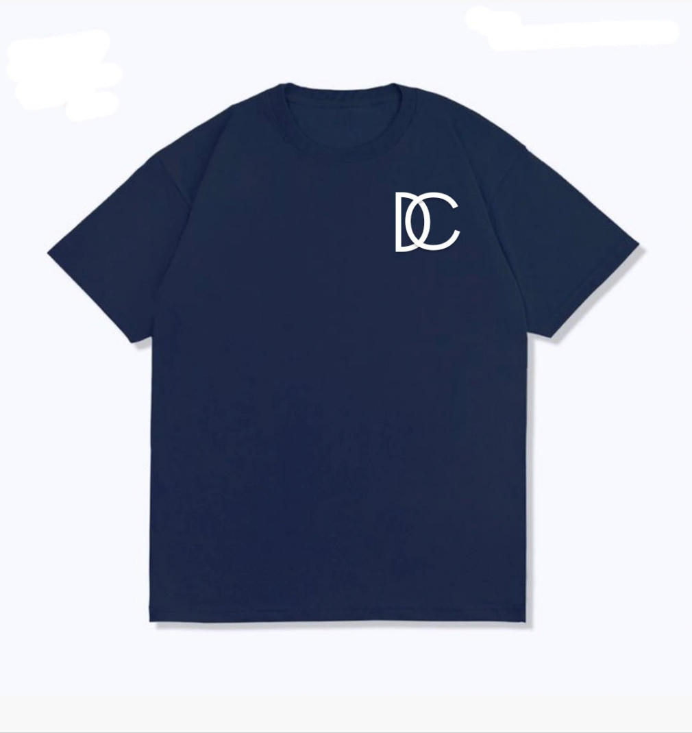 Streetwear Aesthetic Blue Tshirt