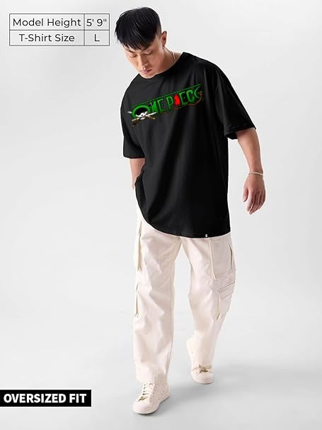 Zoro onepiece graphic baggy T shirt