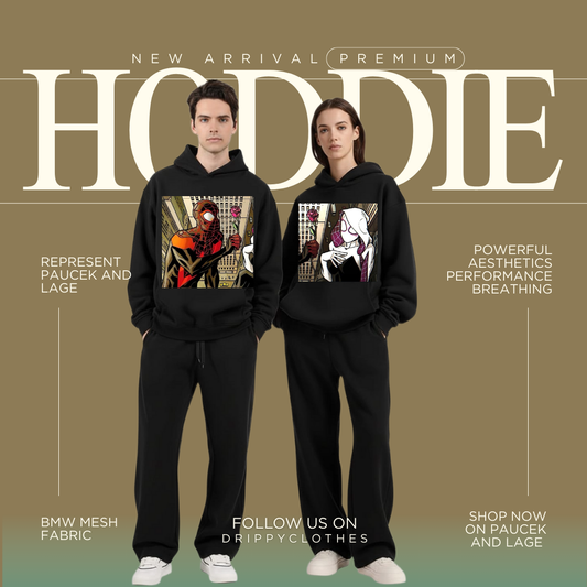 🕸️ Spider-Man Couple Hoodie | Matching Marvel Lovers Hoodie 🕷️