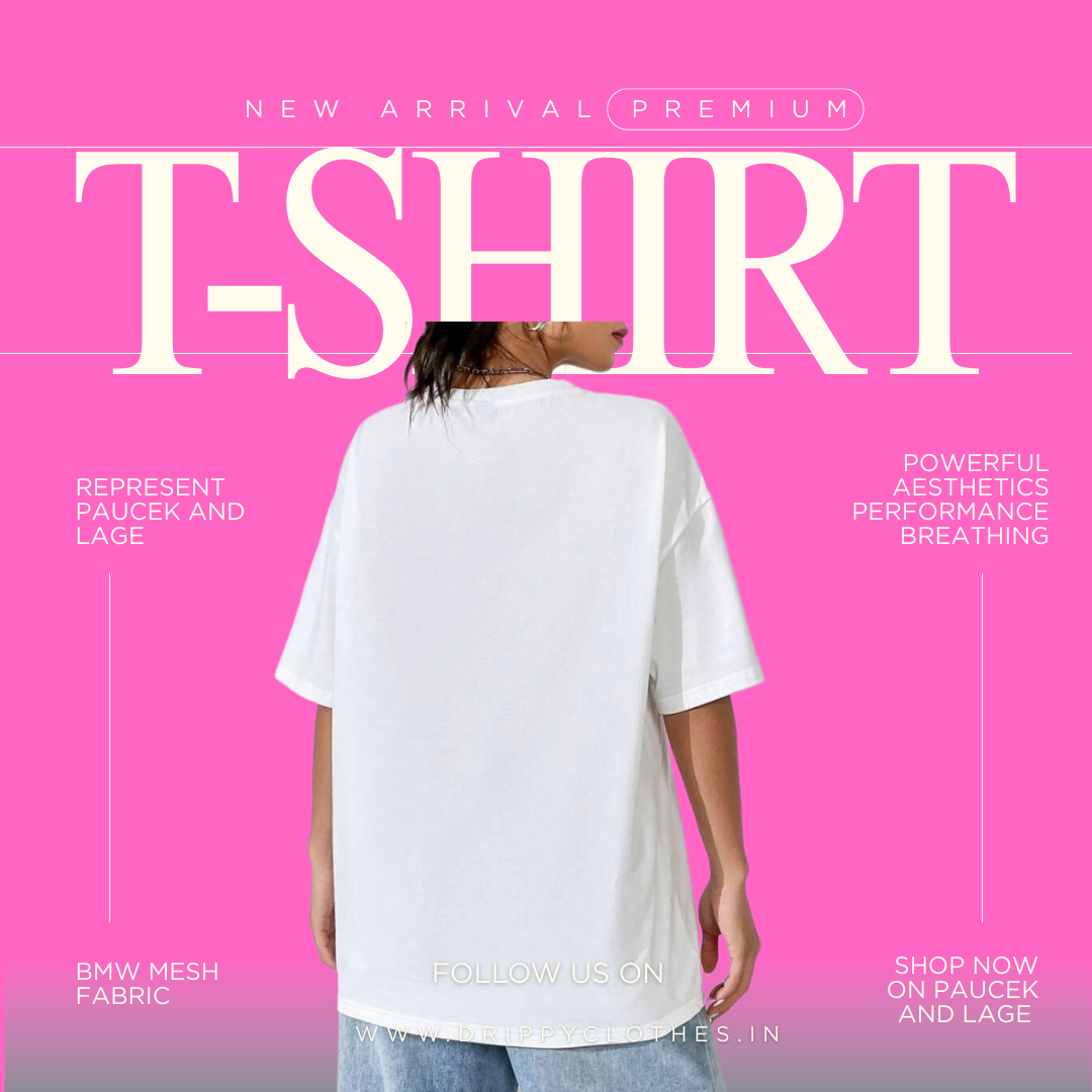 “I Am Not Fat” Panda Printed Oversized T-shirt – Quirky Streetwear