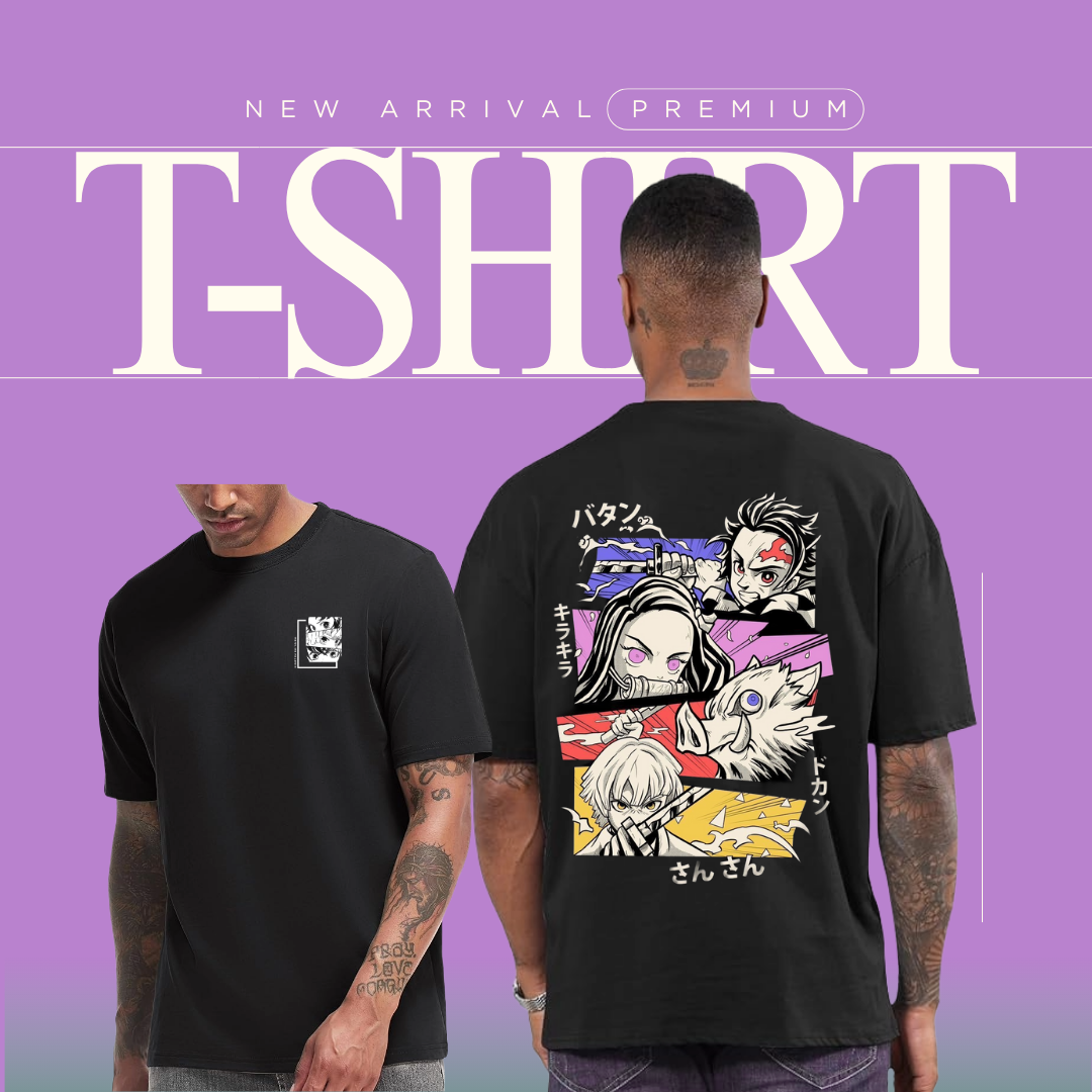 Kimetsu No Yaiba Anime T-Shirt