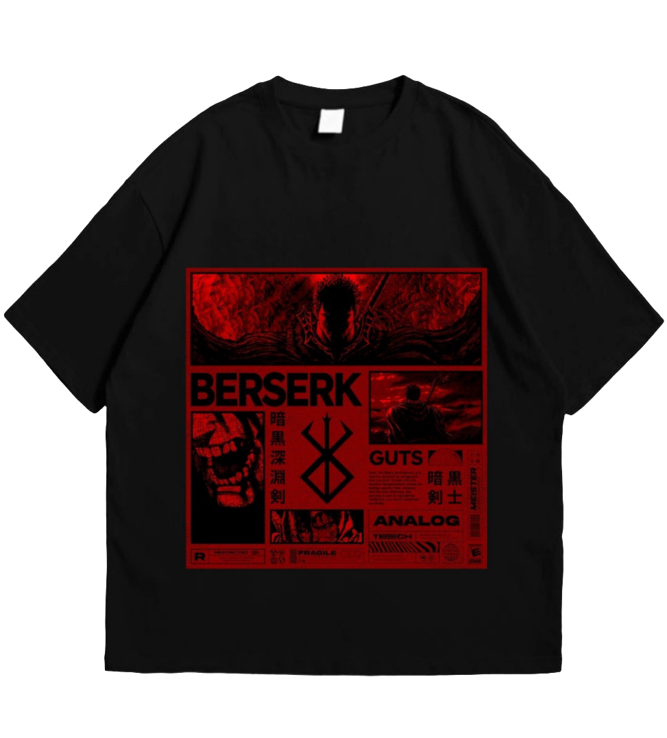 BERSERK | oversized T-shirt