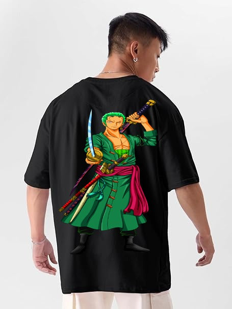 Zoro onepiece graphic baggy T shirt